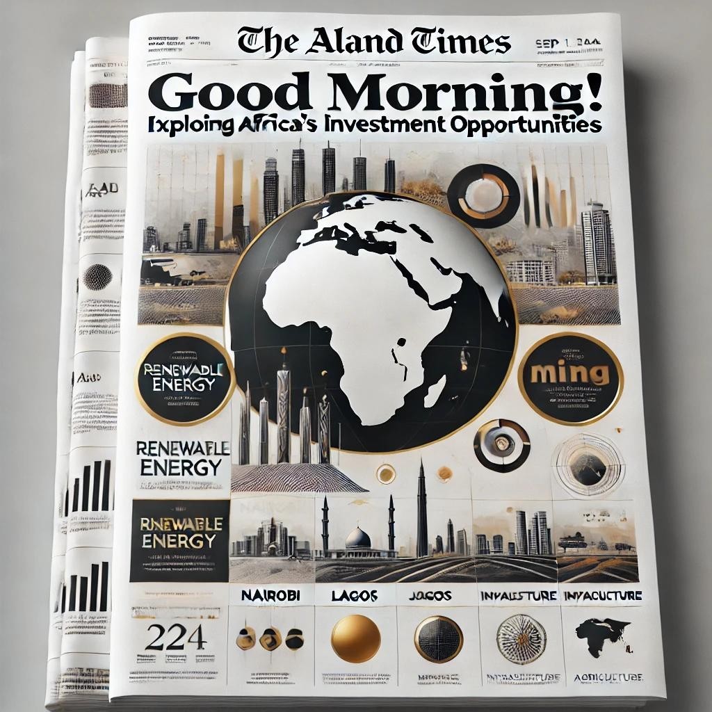 The ALand Times - September 1, 2024: Exploring Africa's Investment Opportunities